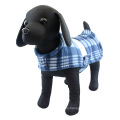 knitted Plaid fleece thickened pet jacket pet clothes